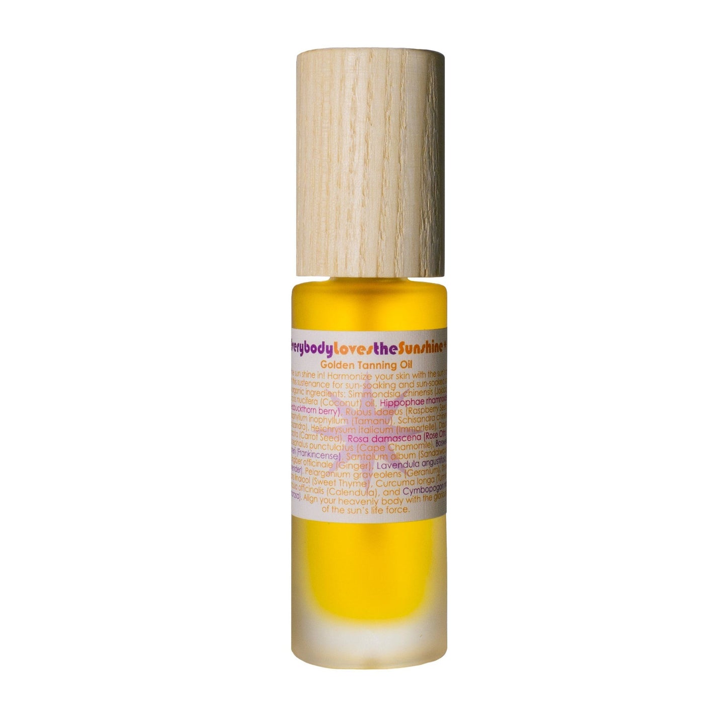 Living Libations Everybody Loves The Sunshine | Golden Tanning Oil